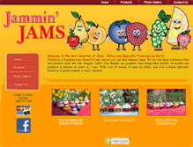 Tablet Screenshot of jamminjamsandmore.com